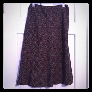 100% silk Jones New York skirt